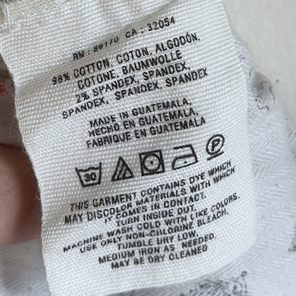 Holding Horses Anthropologie Paint Splatter Skinny Jeans Size 26 - Picture 8 of 9